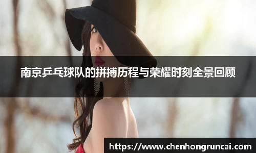 南京乒乓球队的拼搏历程与荣耀时刻全景回顾