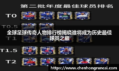 全球足球传奇人物排行榜揭晓谁将成为历史最佳球员之巅